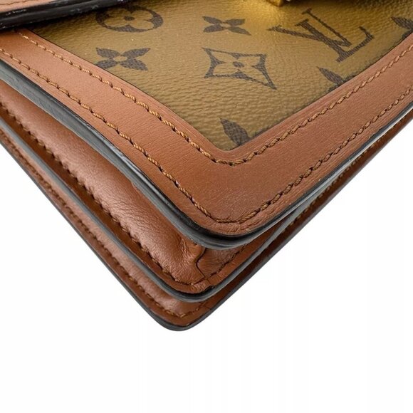 Auth LOUIS VUITTON Reverse Dauphine MM Crossbody Shoulder Bag M45958 - z4208 - Picture 5 of 16